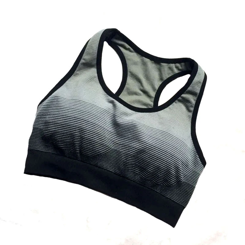 Спортивный бюстгальтер Высокая Растяжка дышащий Топ Фитнес Женский Мягкий Для