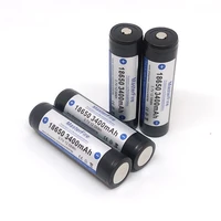 20pcslot masterfire protected original 18650 3400mah 3 7v rechargeable battery lithium batteries cell with pcb made in japan