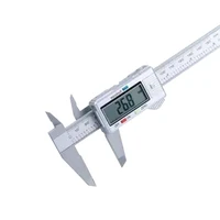 electronic digital display vernier caliper 0 150mm plastic digital display caliper measurement tool inner diameter