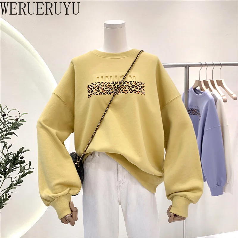 

New Casual Harajuku Loose Graphic Pullovers Hoodies Long Sleeve Tops Autumn Winter Clothes Women Korean Streetwear Sweatshirts