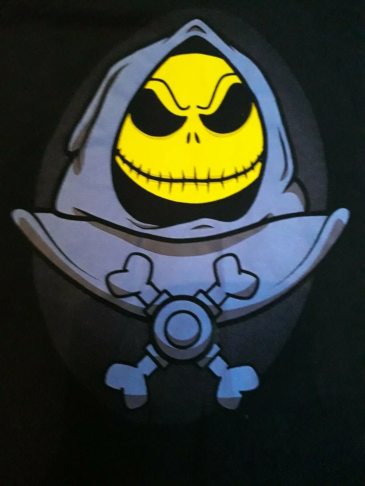 Футболка со скелетором кошмаром перед Рождеством футболка с коротким рукавом в