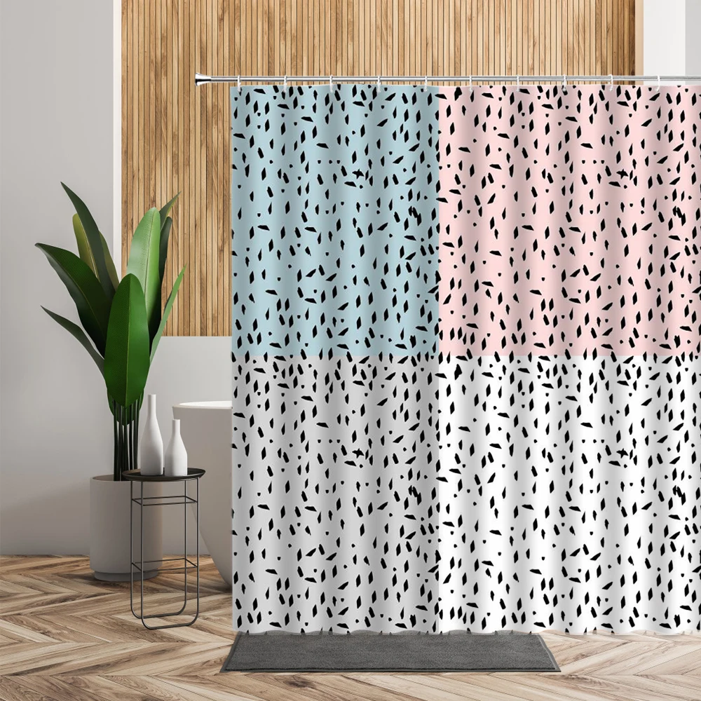 brown leopard printed shower curtain bathroom curtains waterproof fabric home partition screen living room bathtub curtains sets free global shipping