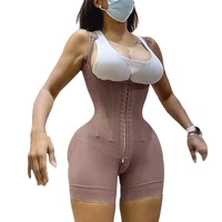 fajas colombiana bbl post op surgery supplies women shapewear with adjustable abdomen after delivery open bust and crotch shaper