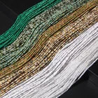 Граненые бусины из натурального зеленого малахита Рондель, бусины россыпью с отверстием для ювелирных изделий, браслетов, ожерелий, сделай сам