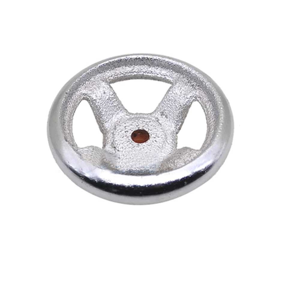 6 inch-Iron " 4" " 6,5" " 8" спиц круглый железный маховик для токарного станка фрезерный станок - Цвет: 6 inch-Iron