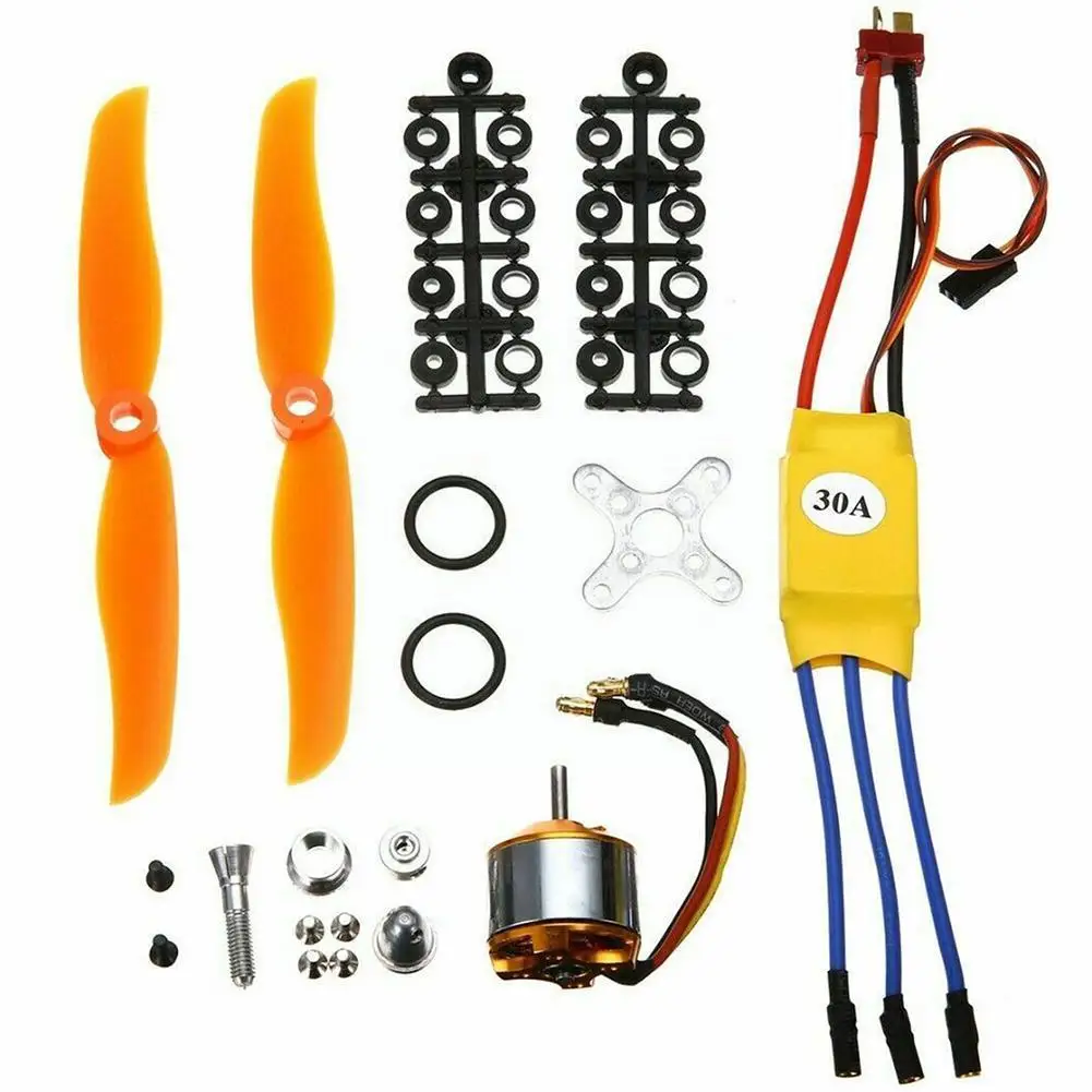 A2212 2212 2200KV бесщеточный двигатель 30A ESC крепление двигателя запасной 6035
