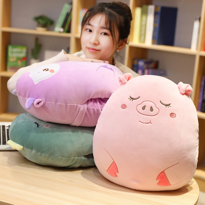 Sofe Милая мультяшная животная динозавр Единорог мышь Обезьяна Плюшевые игрушки