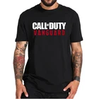 Футболка с изображением авангарда Call Of Duty-Vanguard, предстоящая 2021 футболка для первого лица, игровая видеоигра, мягкая Высококачественная Мужская одежда из 100% хлопка