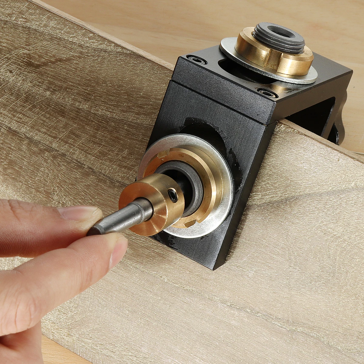 

Doweling Jig Pocket Hole Jig Kit Wood Vertical Drilling Detachable Locator For Furniture Connecting Hole Puncher Carpentry DIY