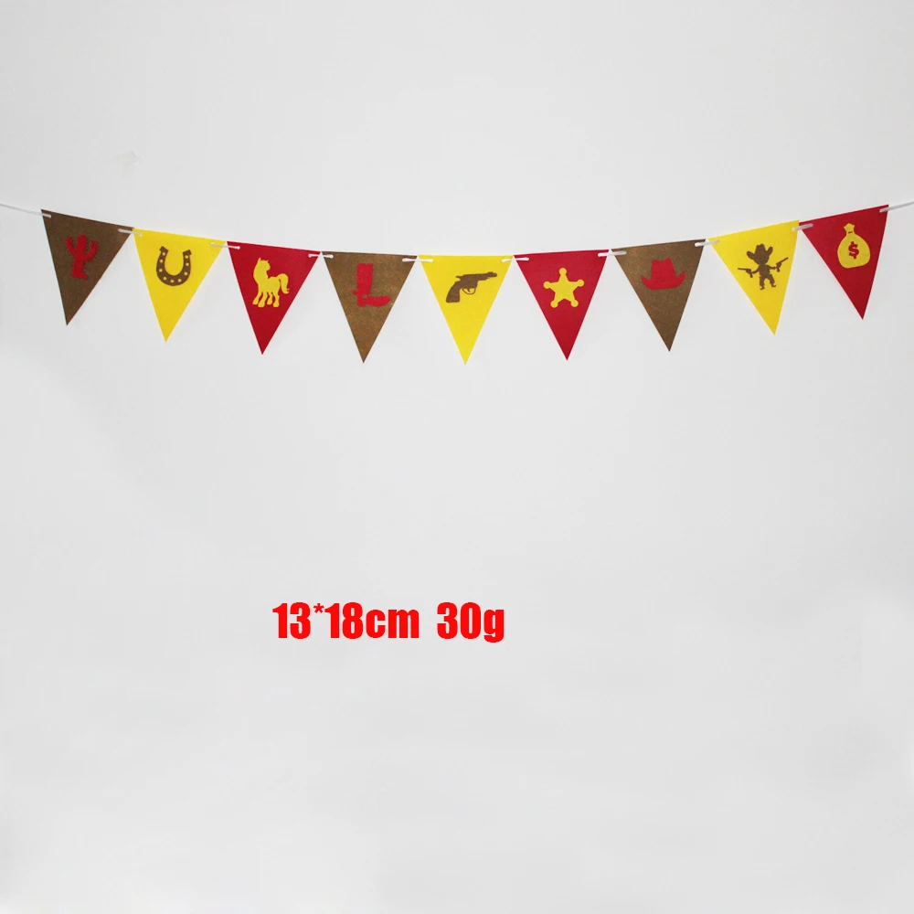 Вечерние ковбойские декорации ботинки-баннеры для лошадей гирлянда детей