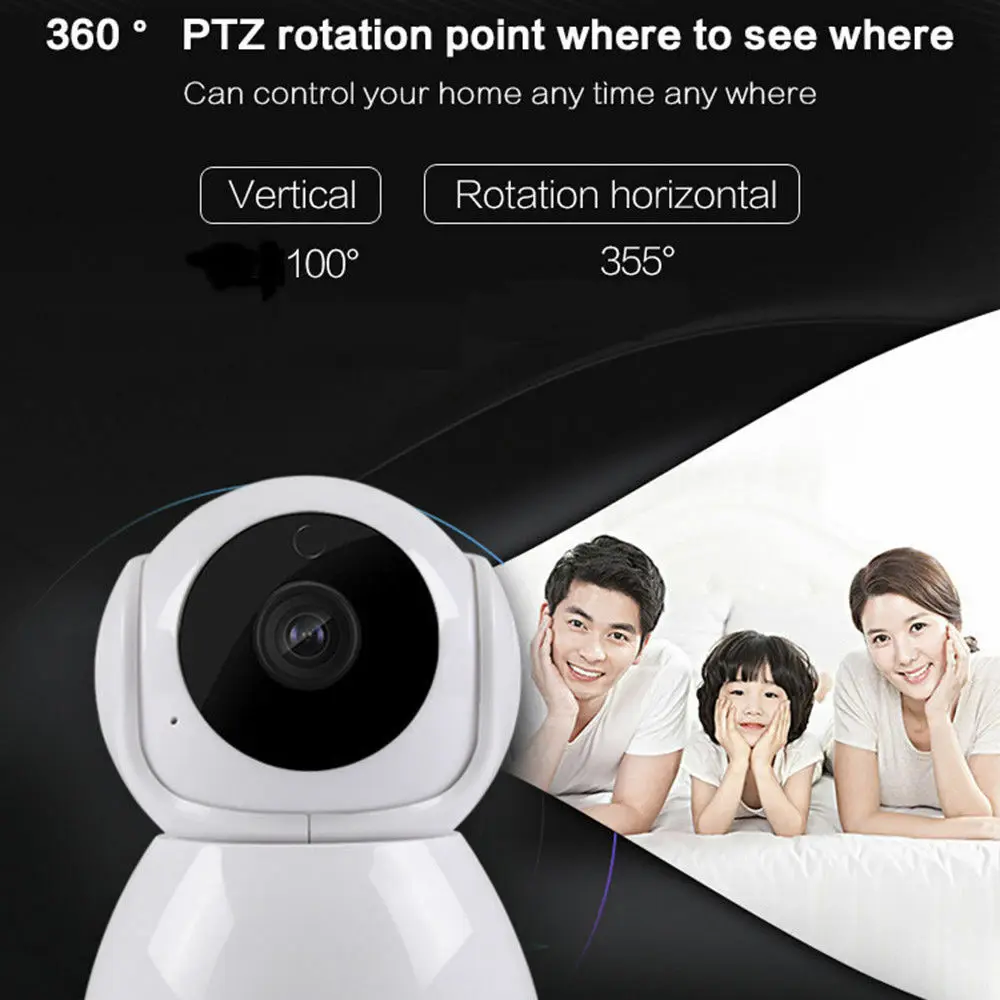 HD 1080P домашняя ip-камера безопасности, беспроводная Смарт WiFi камера P2P IR Cut, ip-камера безопасности, детский монитор, ночное видение