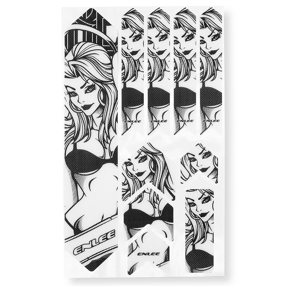 Устойчивая к царапинам Защитная 3D рамка для горного велосипеда лучшая клейкая