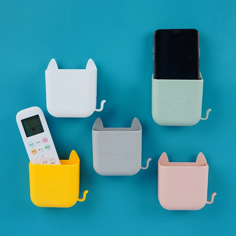 

Настенный ящик для хранения, держатель без отверстий, Домашний Органайзер для спальни, кухни