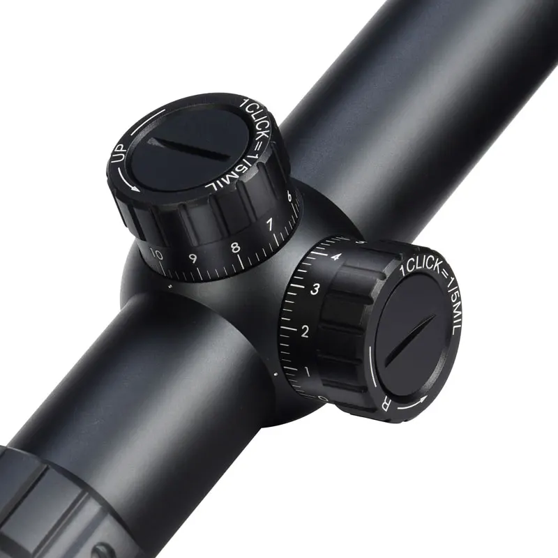 WESTHUNTER 1-5X24 компактный охотничий прицел Mil Dot сетка Riflescope противоударные башенки Блокировка сброса оптических прицелов для воздушного пистолета