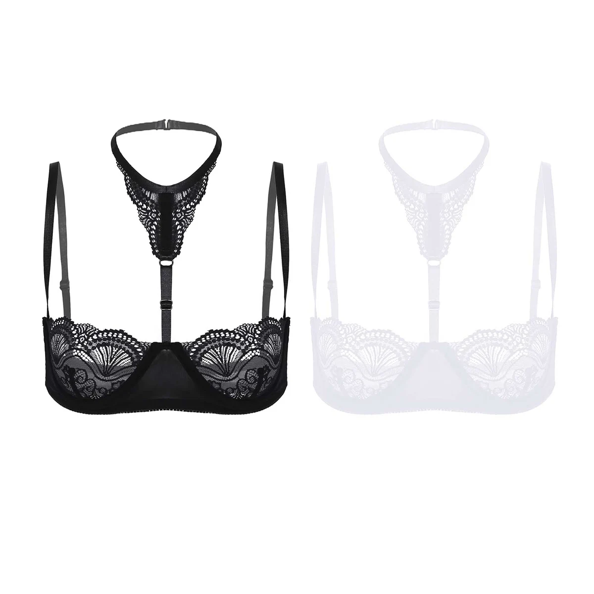 

Женское нижнее белье, сексуальный бюстгальтер топы женские прозрачные открытые соски кружевной бюстгальтер топы косточках Нижнее белье бе...