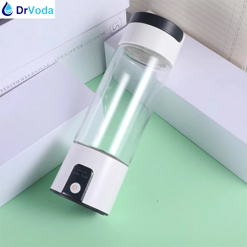 Portable Molecular Hydrogen Water Generator Cup Backwash Mode Hydrogen Rich Water Bottle DuPont N117 SPE PEM membrane