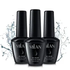 Закаленное верхнее покрытие, не протирается, Базовое покрытие, верхнее покрытие, Матовый верхний гель для ногтей, 15  18 мл, база для всех ногтей и верхний гель