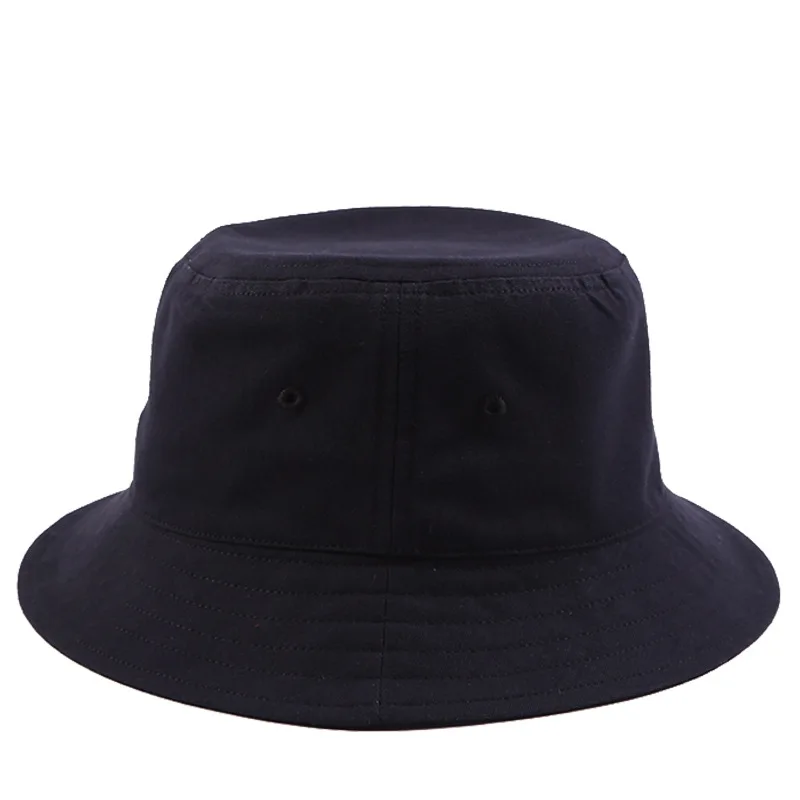 

Children Summer Pure Cotton Bucket Hat Boy Girl Good Quality Sun Hat Men Women Big Size Fisherman Hats 50-54cm 55-59cm 60-63cm