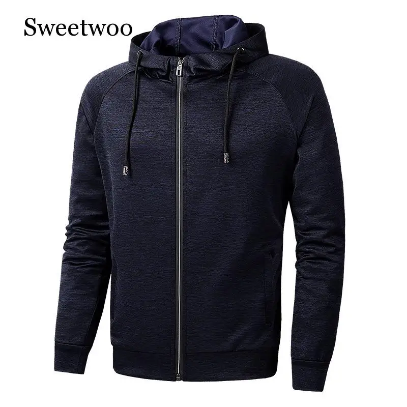 Новинка зимние и осенние толстовки Спортивная рубашка мужская шапка куртки на