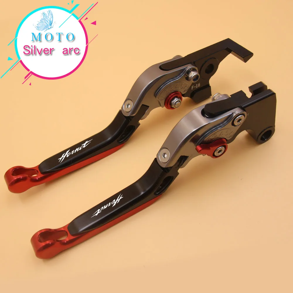 ! С логотипом CNC золотисто-красные рычаги Тормозной сцепления мотоцикла для Honda