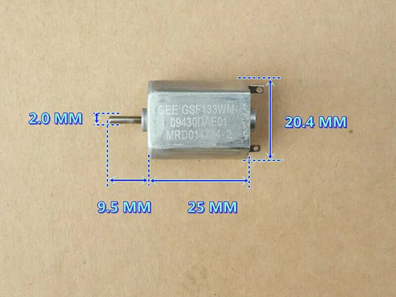 DC12V-24V 14500 об/мин высокая скорость мощность 130 мотор микро драгоценный металл щетка