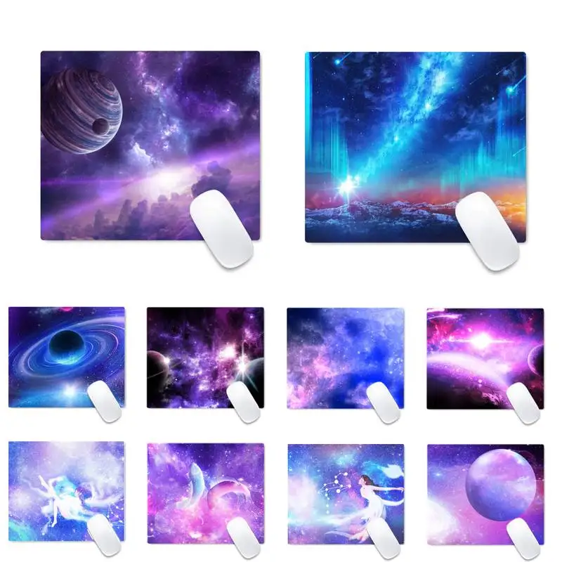 

Starry sky Keyboards Computer Desk Keyboard Table Protect Game Office Work Square Mouse Mat pad Non-slip Laptop Cushion