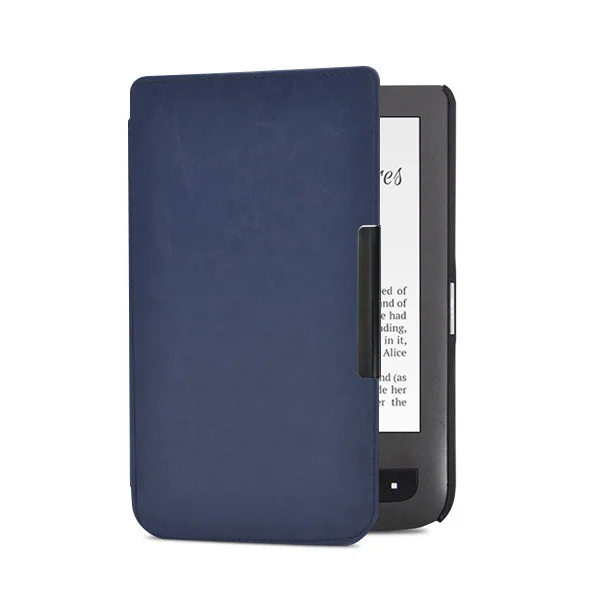 PB624 FM DBU Высокое качество кожаный чехол для Pocketbook basic touch lux 2 614/624/626/640 touch lux 3 pocketbook электронная читалка чехол - Цвет: PB624 FM DBU