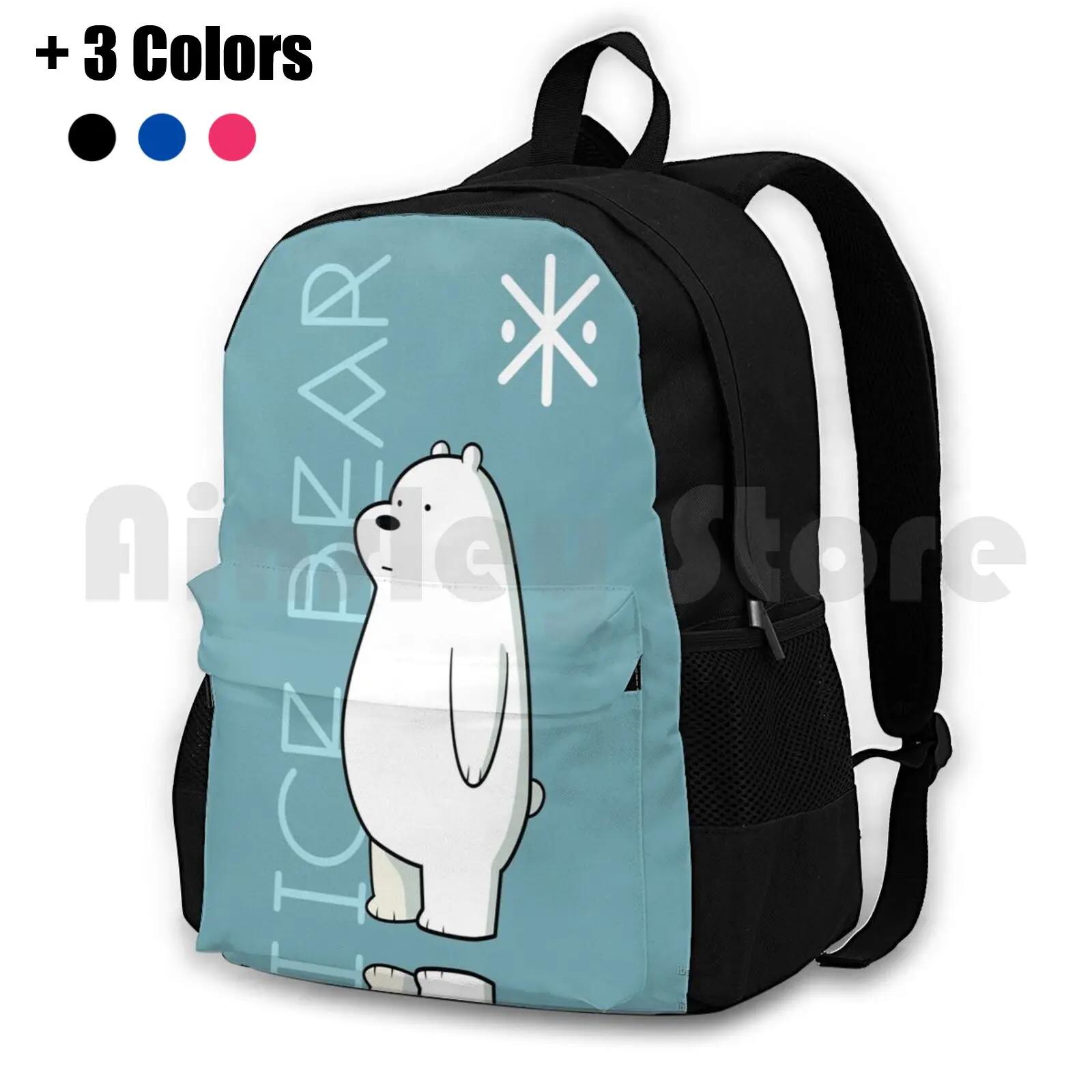 

Ice Bear Outdoor Hiking Backpack Riding Climbing Sports Bag Ice Bear Bears Ice Bear Blue Cool Webearbares
