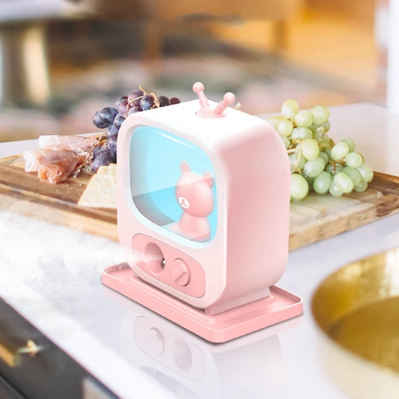 Ультразвуковой увлажнитель воздуха мини Портативный USB Батарея прохладный туман