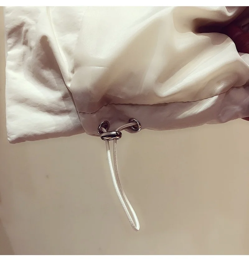 

Autumn Winter Women's Solid Loose Vest Drawstring Stand Collar Long Vest Jacket Cotton Padded Women's Windproof Warm Waistcoat