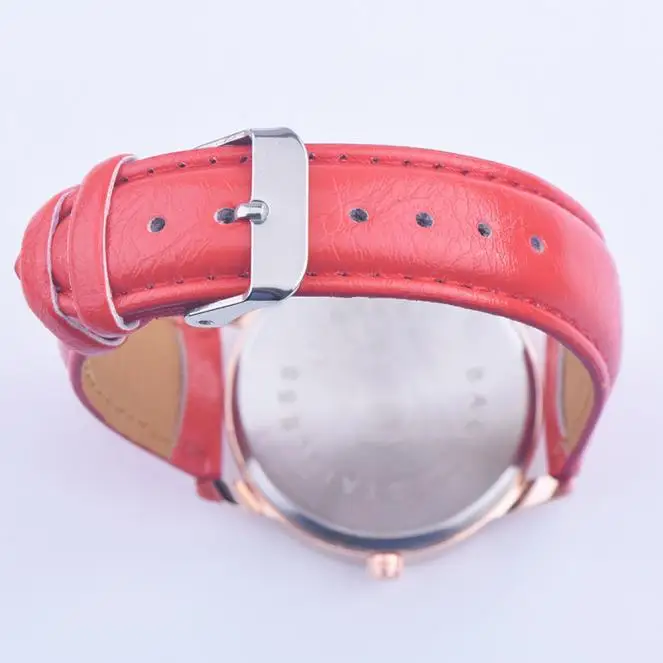 Модные женские часы с принтом кошки милые аналоговые кварцевые кожаным ремешком