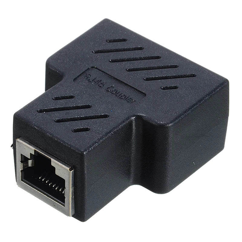 Универсальный сетевой кабель LAN Ethernet 1-2 способа RJ45 Сплиттер соединитель