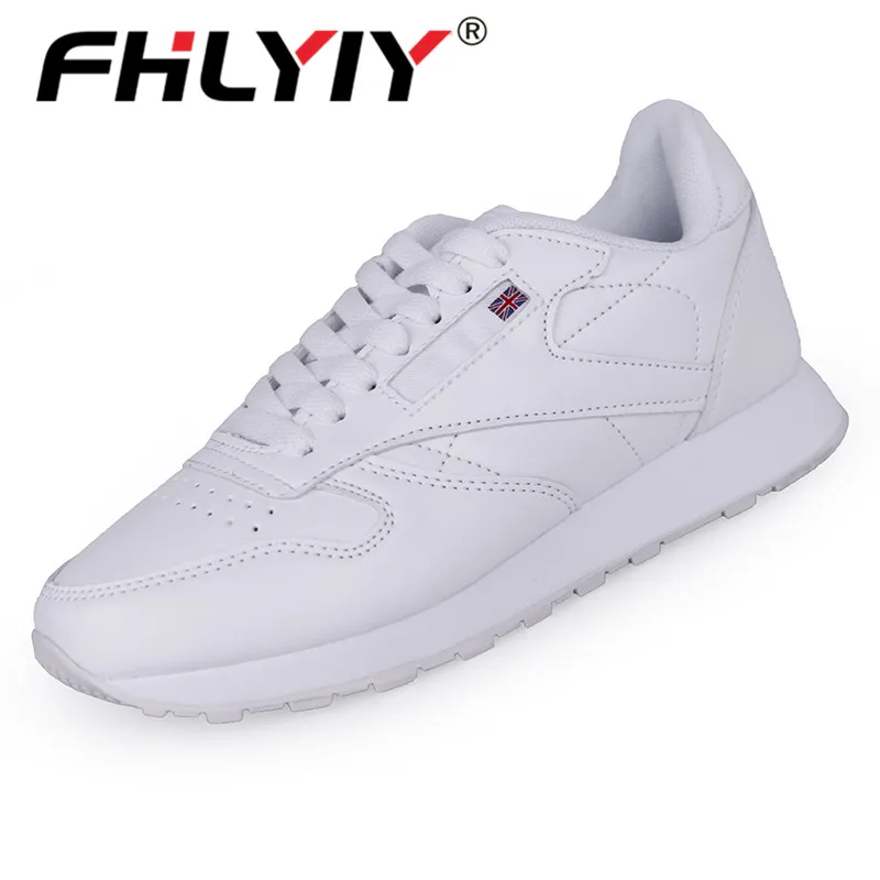 Fhlyiy/мужские кроссовки из искусственной кожи; женская повседневная кожаная обувь для мужчин; дышащая нескользящая резиновая обувь; большие размеры 36-48; Zapatos De Hombre