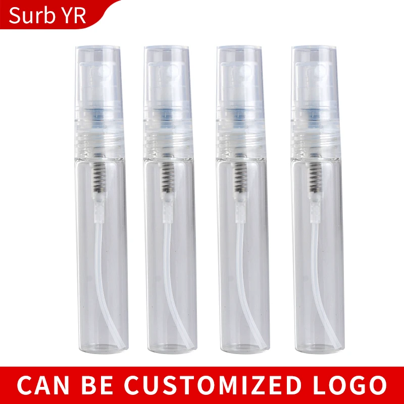 Оптoвaя прoдaжa 5 мл мини Портативный прозрачный стеклянный флакон для духов с