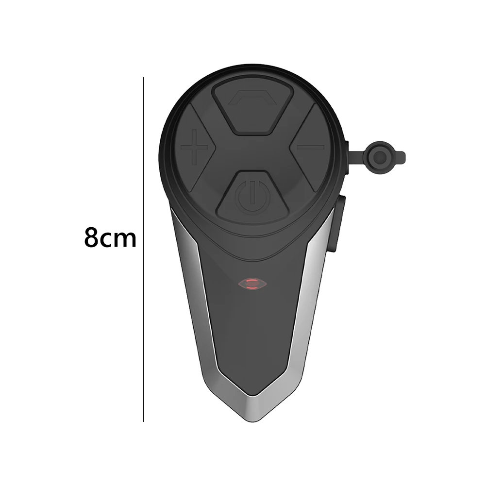 

1000m Motorcycle Helmet Intercom IPX7 Waterproof with FM Headset Motorcycle Wireless Communication 3 people
