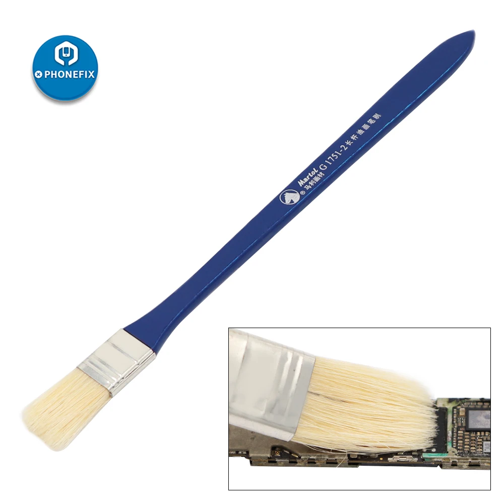 Anti-static Soft Cleaning Brush Computer Keyboard PC Dust Cleaner Wood Handle for Electronics Mobile Phone PCB Repair Tools Kit |