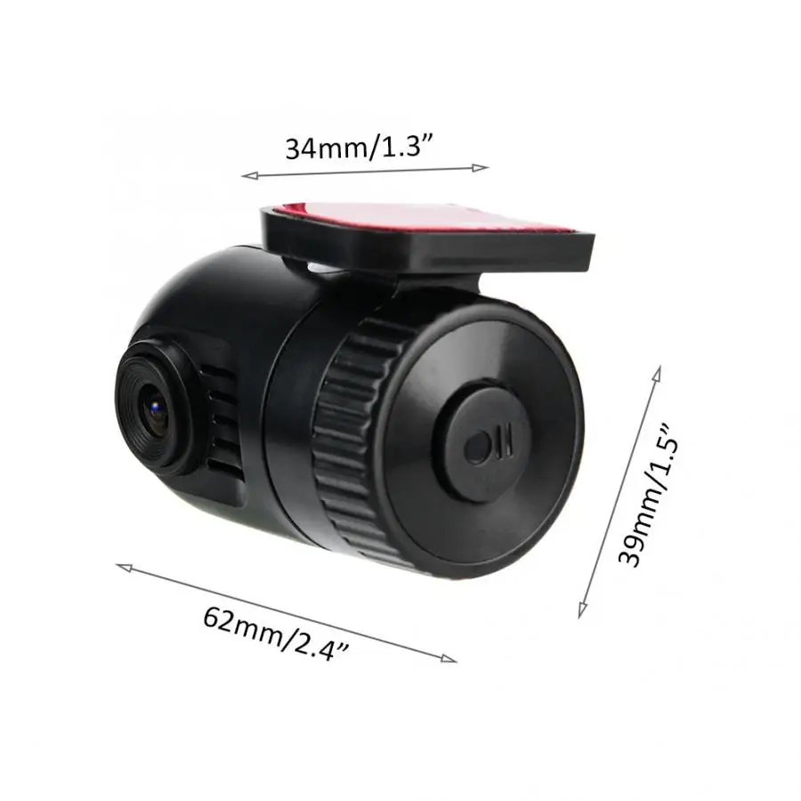 

1080HD Mini Car DVR Camera Capacitor Driving Recorder Auto Loop Recording no display screen designed for vehicle navigation