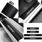 Автомобильный Стайлинг 4 шт. 3D защитные наклейки из углеродного волокна на пороги для Hyundai i10 i30 i20 ix35 i40 Sonata Elantra Tucson Accent