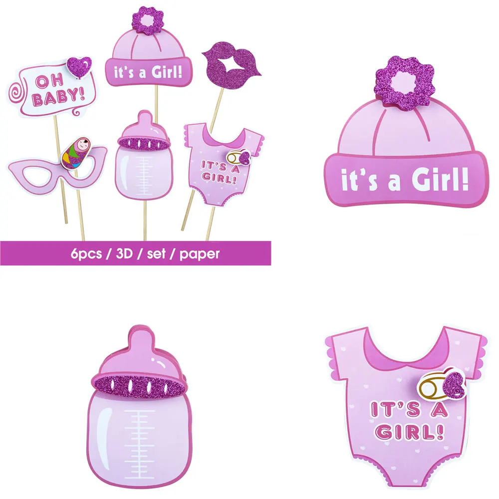 Детский Топпер для торта Oh Baby праздничный девочек детский украшение свадебной