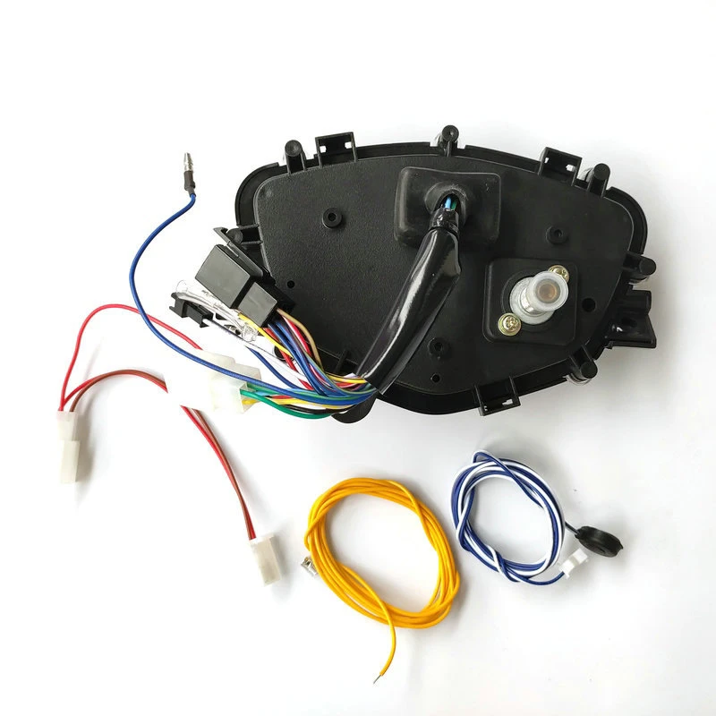 Измерительный прибор для мотоцикла 7 цветов ЖК дисплей температура воды об/мин