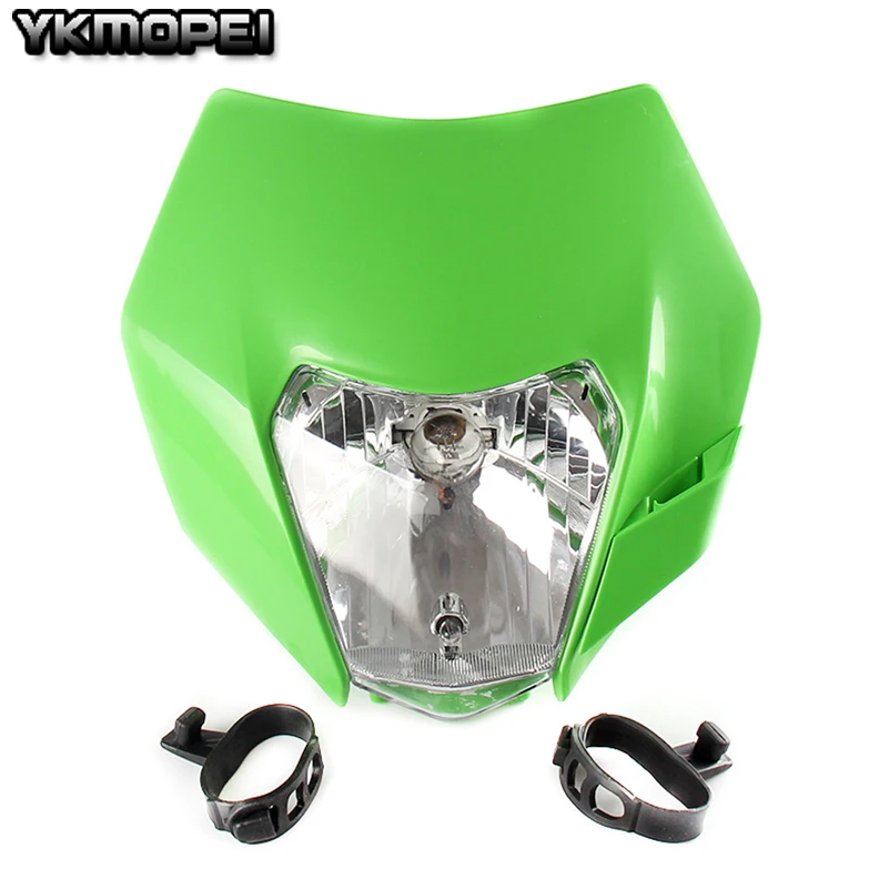 Универсальная фара для мотоцикла кроссового велосипеда супермото мотоциклетная