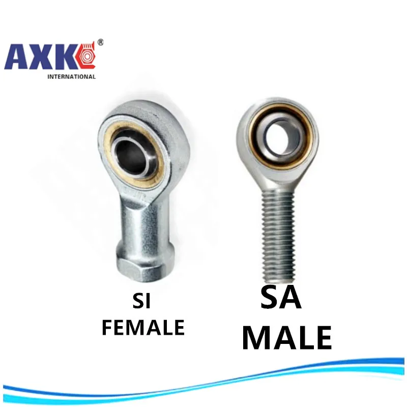 

SI5 6 8 10 12 14 16 18 20 22 25 TK metric male left, female right hand thread rod end Joint bearing