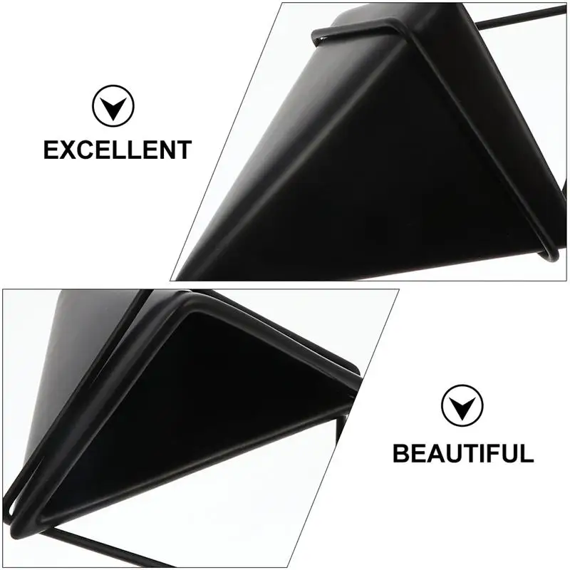 2 Sets Iron Triangle Hanging Hydroponic Flowerpot Plant Planter | Дом и сад
