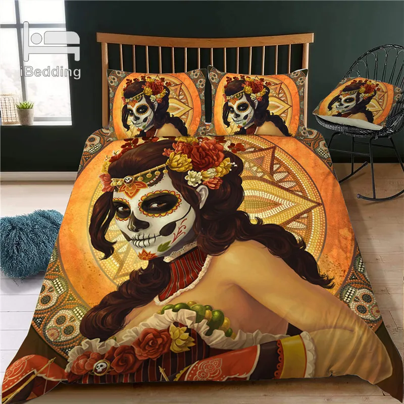 Набор постельного белья Pennywise с изображением Человека скелета красоты ужаса и