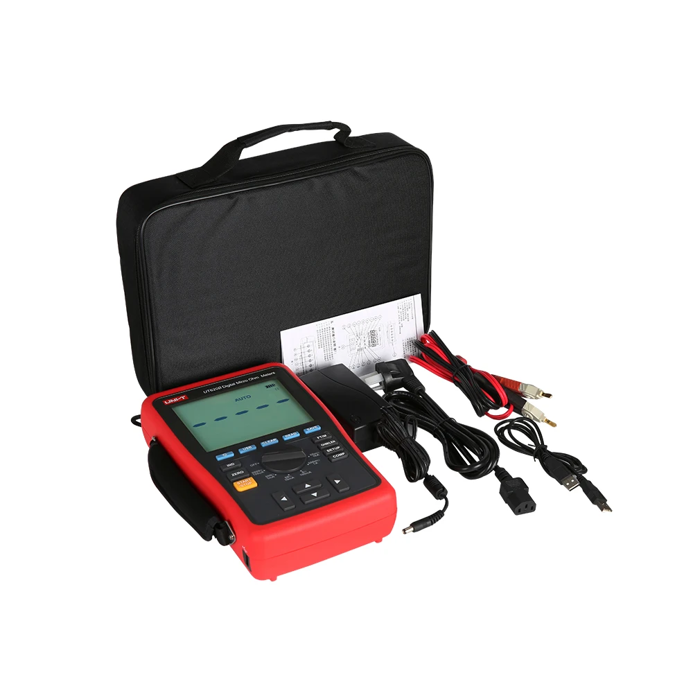 

UNI-T UT620B USB data transmission keep DC low resistance tester digital earth resistance tester