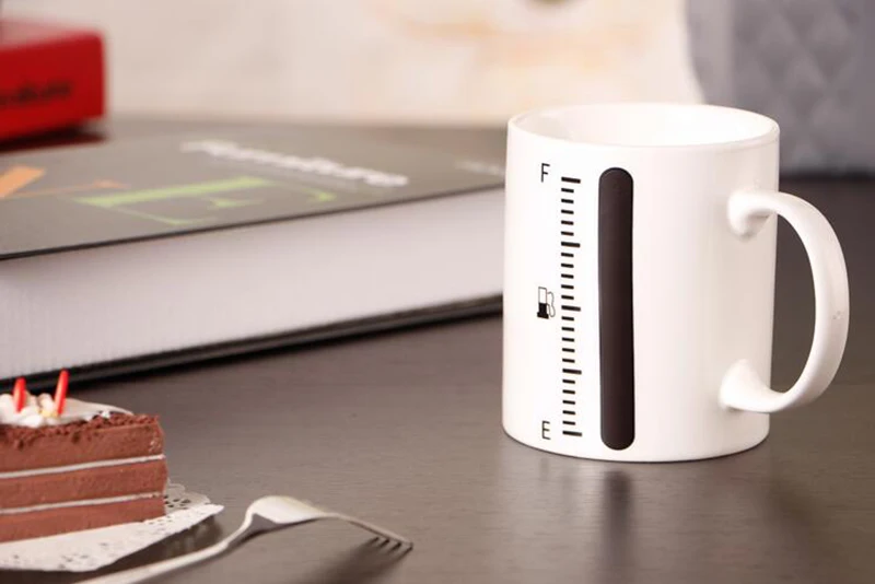 Креативная керамическая кружка с изменением цвета волшебный термометр