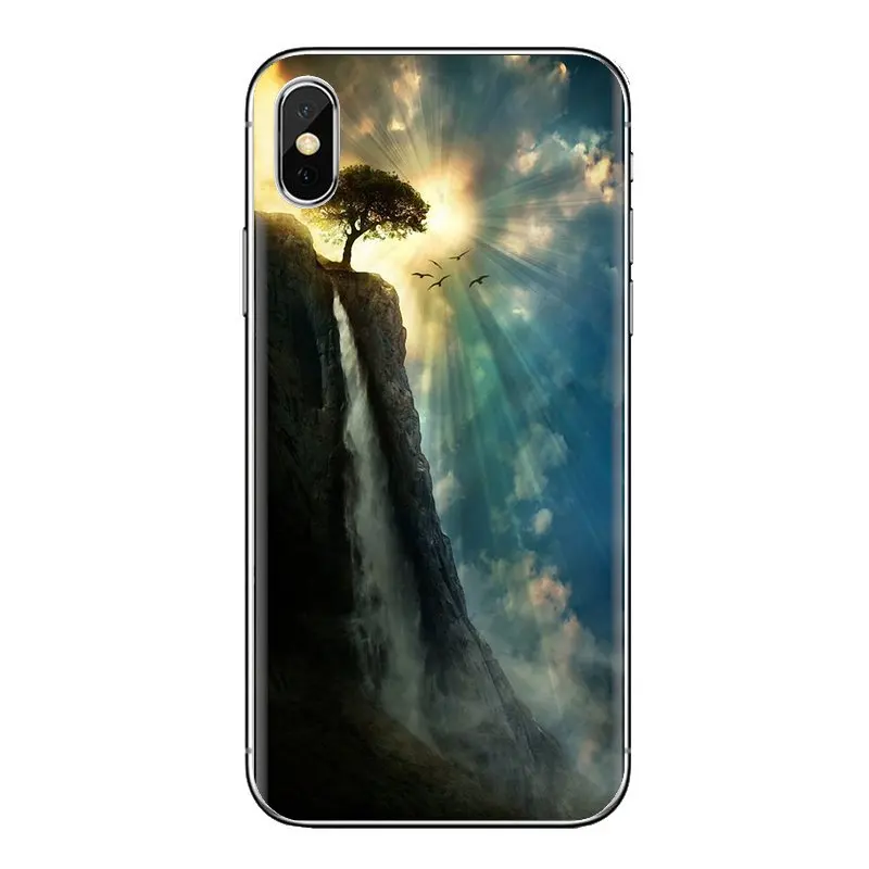 Scenery Of Animation Oil Painting For Huawei Honor 7X V10 6C V9 6A Play 9 Mate 10 Pro Y7 Y5 P8 P10 Lite Plus GR5 2017 TPU Covers |