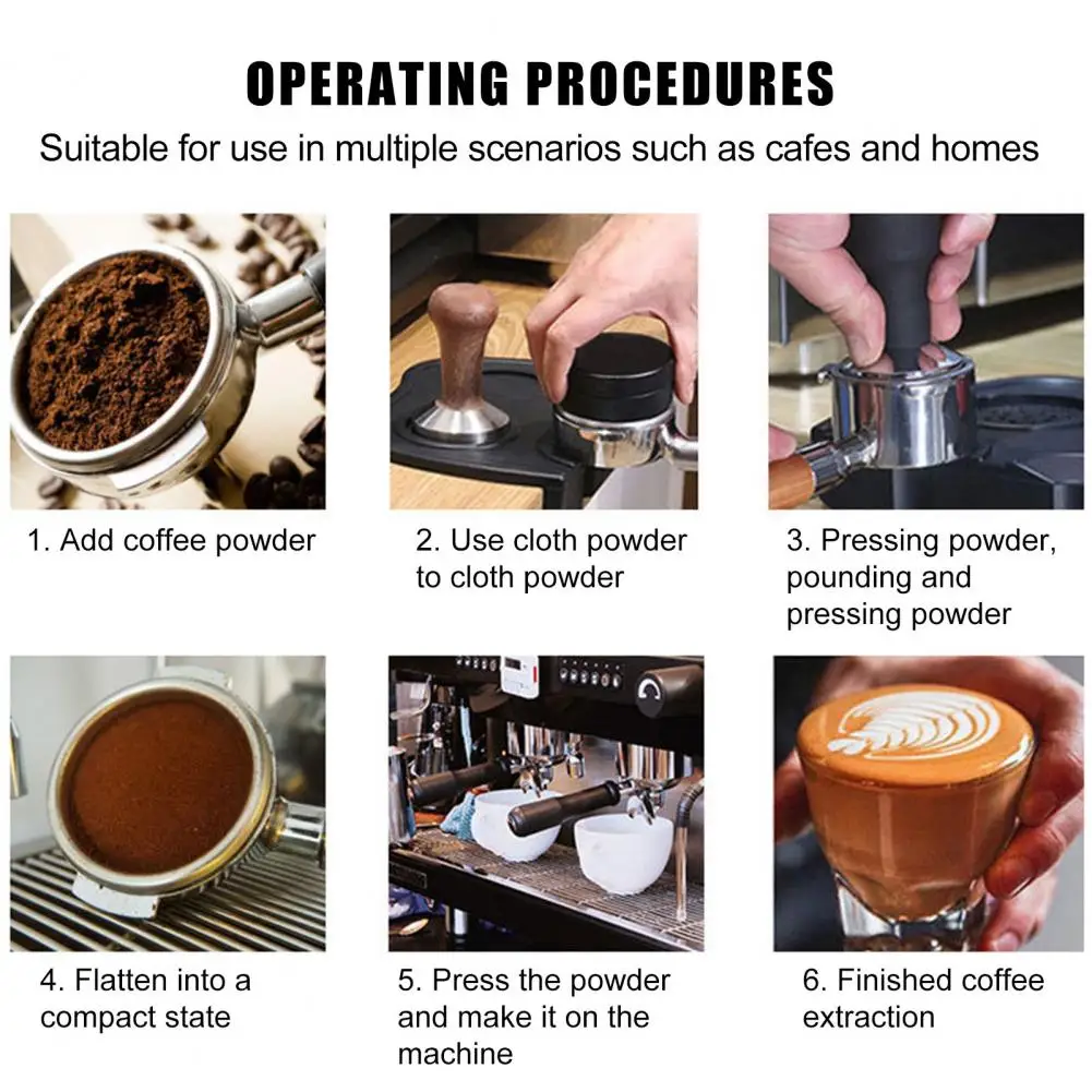 

54mm Powder Receiving Ring Smooth Integrated Aluminium Alloy Food Grade Materials Powder Dosing Ring for Coffee Making