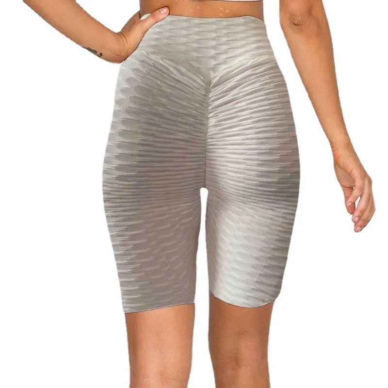 

Mandylandy Shorts Summer Sexy High Waist Solid Color Slim Shorts Women's Casual Stretch Fitness Sports Pants Yoga Shorts