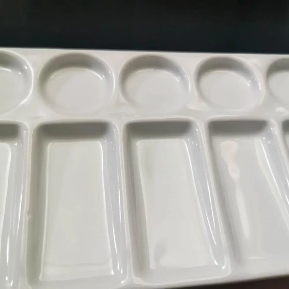 1 шт. стоматологический лабораторный материал 10 слотов керамическая палитра